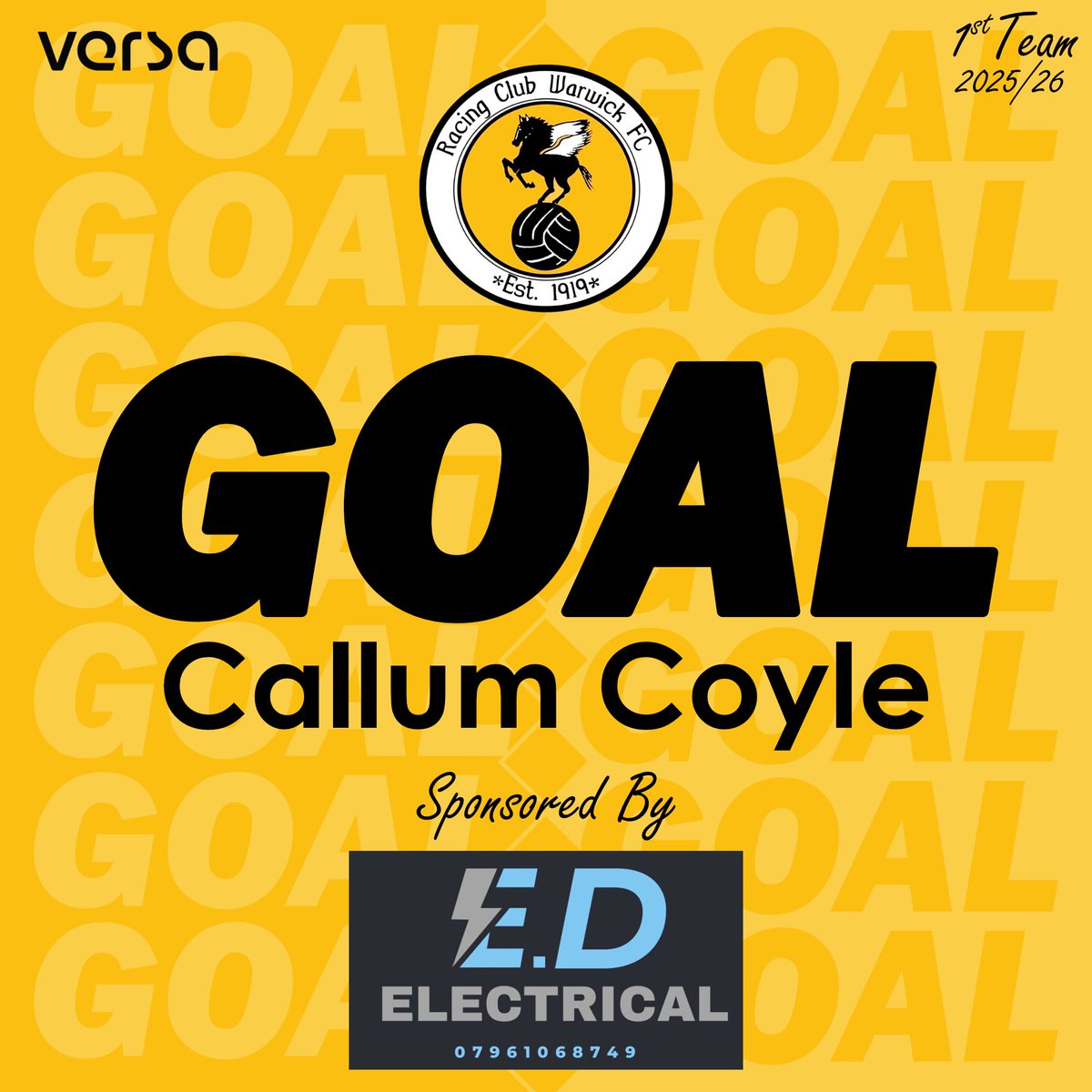 RCWFC's tweet photo. GOAL! 

Callum Coyle 

🟡 3-0 🔵 https://t.co/icRldGkP8Q