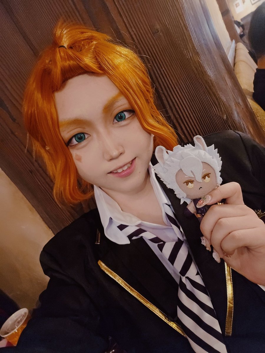 Cos　♦️♠️
デュ一スちゃんと海🌊
はしゃぎ倒して遊び倒して楽しかった～～🥰✌️✌️