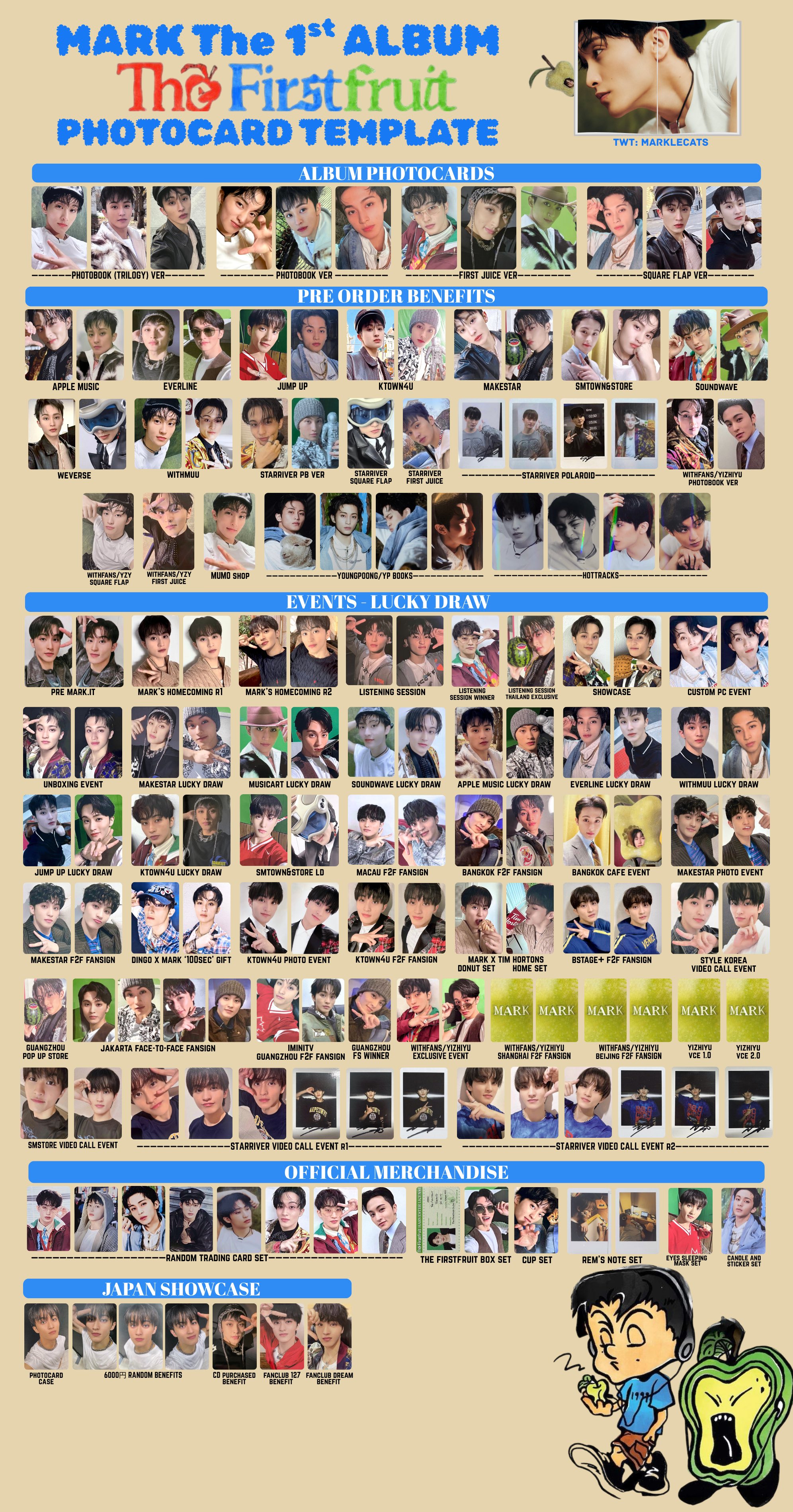 MARK The First Fruit タイ　限定　トレカ MARK The First Fruit タイ 限定 トレカ MARK The First Fruit