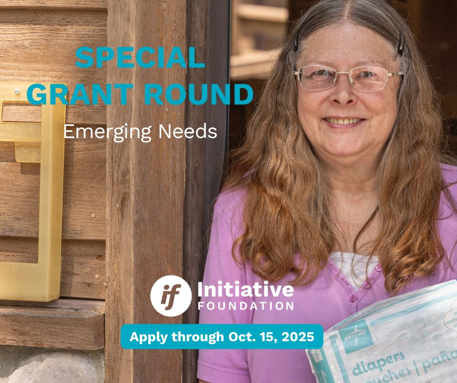 Apply now: The Initiative Foundation’s new Emerging Needs grant round is open. This flexible funding helps Central Minnesota nonprofits stabilize, adapt and continue meeting urgent community needs. Learn more and apply: ifound.org/grants/emergin…
