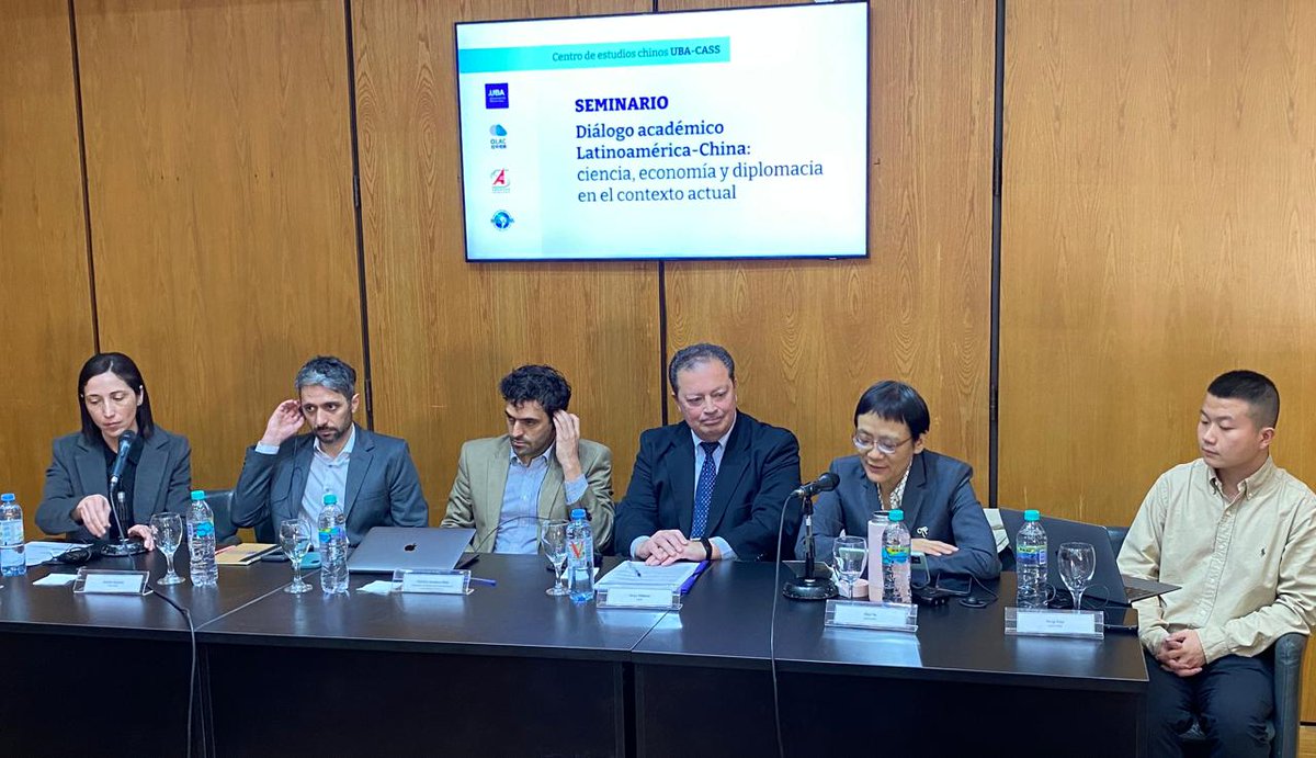 Dr Jorge E. Malena 马豪恩 博士 (@drjorgemalena) on Twitter photo 👌 Agradezco a la Secretaría de RRII de la <a href="/UBARectorado/">Universidad de Buenos Aires</a> x invitarme al "Diálogo académico LatAm China: ciencia, economía y diplomacia", en el que se lanzó el "Ctro de Estudios Chinos UBA - CASS"
👍 Felicitaciones x alentar la investigación sobre 🇨🇳 en la universidad pública! 👌 Agradezco a la Secretaría de RRII de la <a href="/UBARectorado/">Universidad de Buenos Aires</a> x invitarme al "Diálogo académico LatAm China: ciencia, economía y diplomacia", en el que se lanzó el "Ctro de Estudios Chinos UBA - CASS"
👍 Felicitaciones x alentar la investigación sobre 🇨🇳 en la universidad pública!