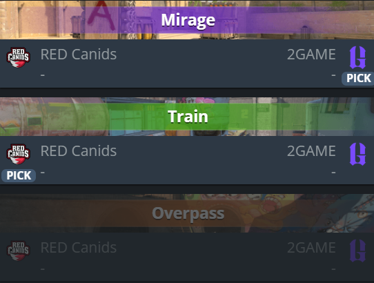 2GAMEgg's tweet photo. Mapas definidos pro primeiro jogo da #2GAMECS na FERJEE Rush! https://t.co/WV2inZsZn7
