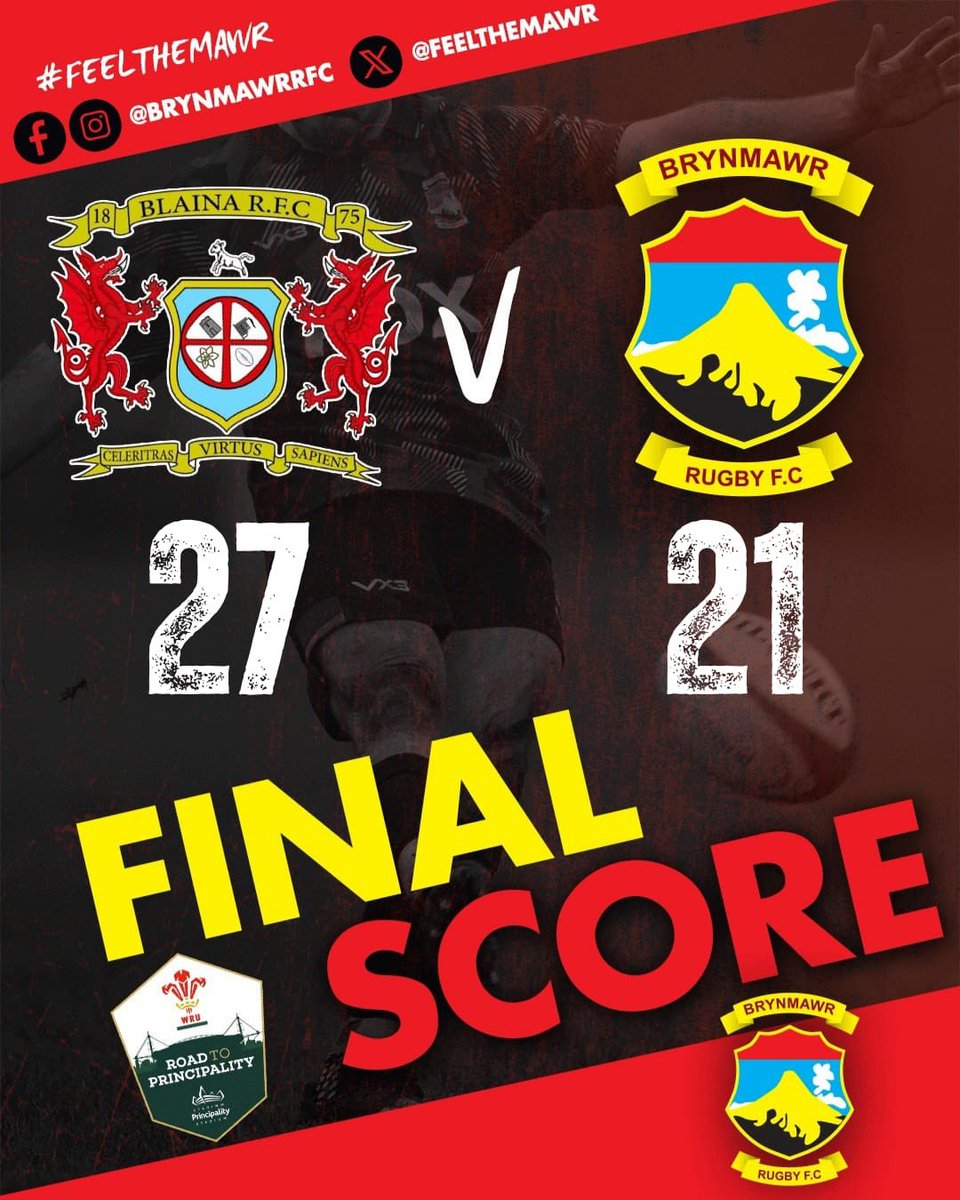 Brynmawr RFC (@feelthemawr) on Twitter photo 