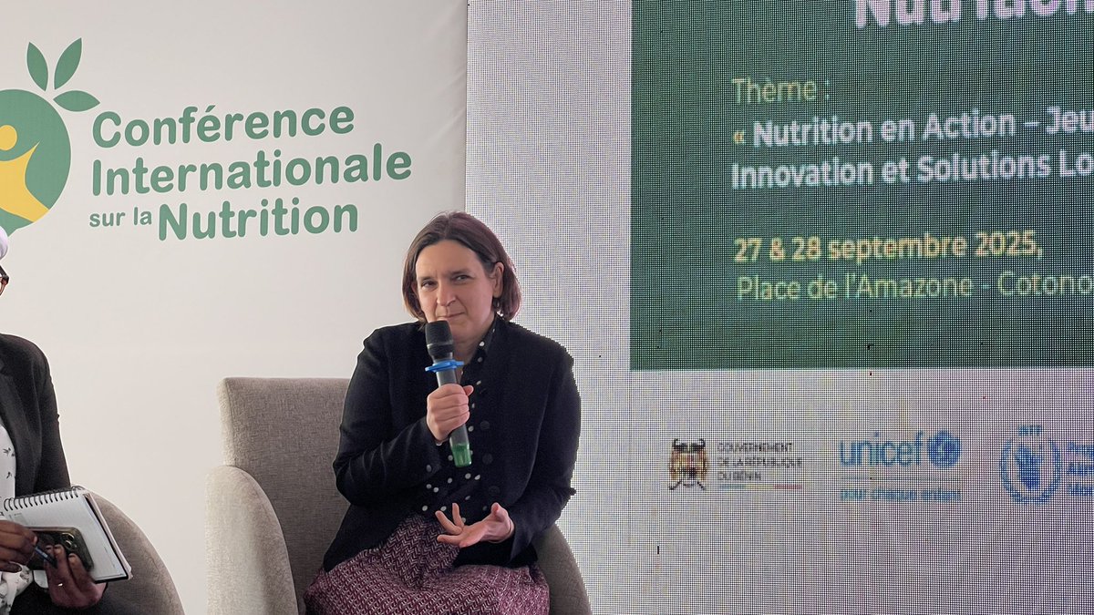 «Investir dans la nutrition de l’enfant, de la grossesse jusqu’à l’adolescence, produit des effets à long terme sur le bien-être, la santé mentale, la productivité et la qualité de vie des adultes. » - Esther Duflo, Prix Nobel d’économie 

<a href="/gouvbenin/">Gouvernement du Bénin 🇧🇯</a>