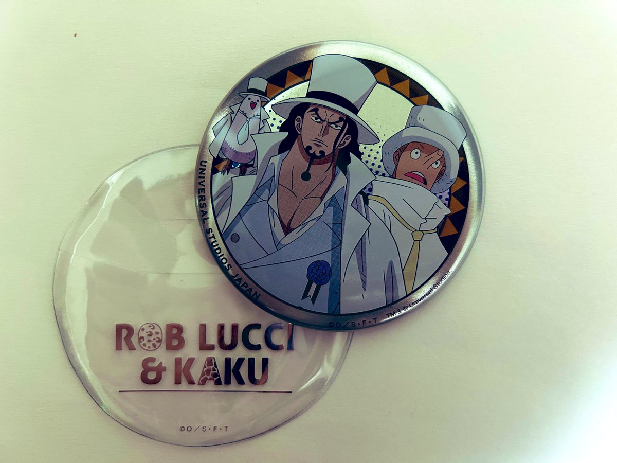 op73_eigeru's tweet photo. USJ 　ユニバ  ONE PIECE ワンピース 缶バッジ

【譲】
　ルッチ＆カク

【求】
　ルフィ,ゾロ,サンジ,一味,ロー,クロコダイル 
　定価(700円)

本日9/28パーク内で手渡し可能です。
プレショまでいてます
お気軽にお声掛け下さい。

買取は今のところ考えてません https://t.co/labSMwsHRw