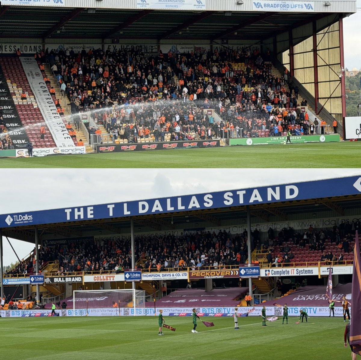 1,800 Blackpool fans in the away end at Bradford City 👏 

#utmp #BCAFC