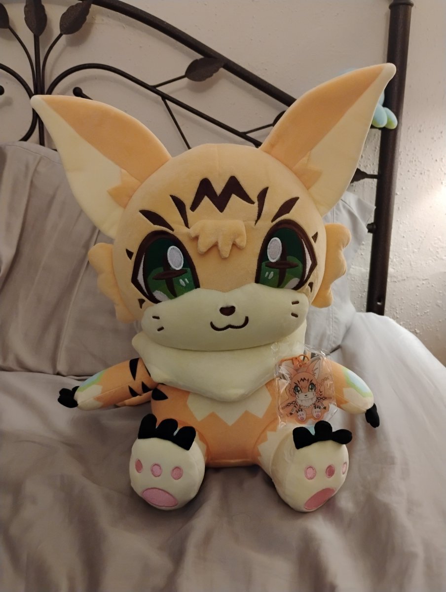 ZeokaWolfHusky's tweet image. Look what I just bought!! 💖 A Fan Life Size Meicoomon Plushie made by KawaiiHSR on Etsy!! Please go support her and buy her amazing plushies!! #Digimon #DigimonAdventureTri #Digimontri #Meicoomon #meicoomonplush