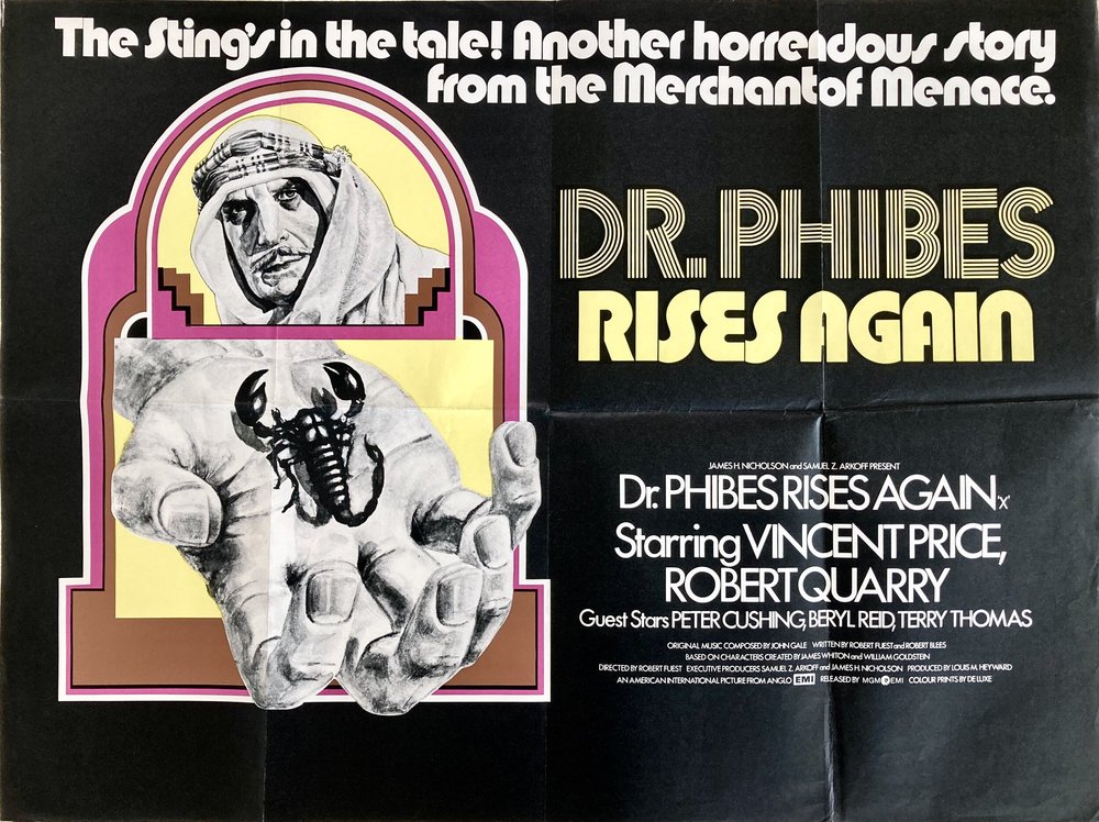 alsestayo's tweet image. #ElRetornoDelDrPhibes #DrPhibesRisesAgain #DrPhibes #VincentPrice
