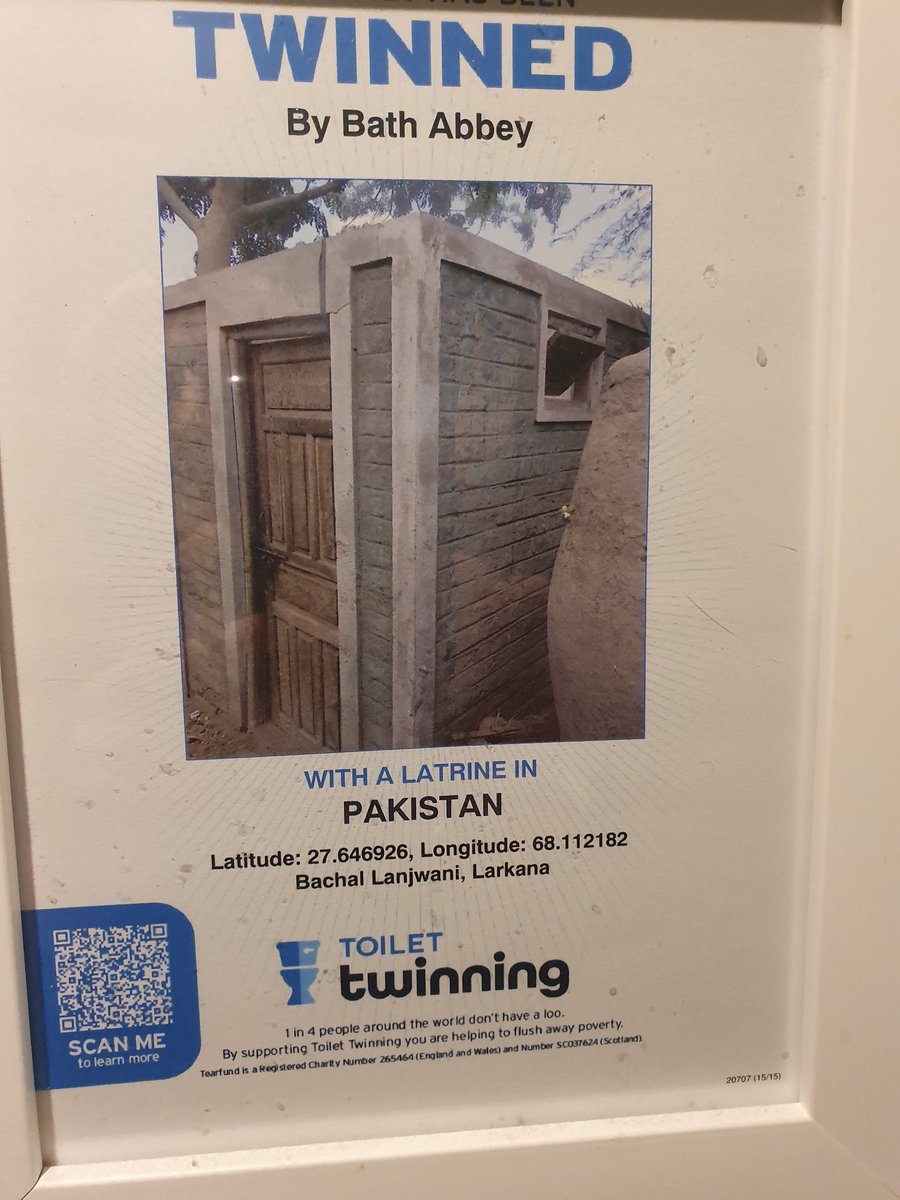 lakesidephyserg's tweet image. Forgot to post this. Visited Bath a couple of weeks ago and went into the Abbey. Went for a piss and found this on the toilet wall. Fucking ‘toilet twinning’ with Pakistan. I’ve seen it all now.🤣🤣