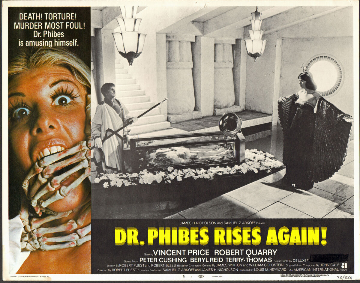 alsestayo's tweet image. #ElRetornoDelDrPhibes #DrPhibesRisesAgain #DrPhibes #VincentPrice