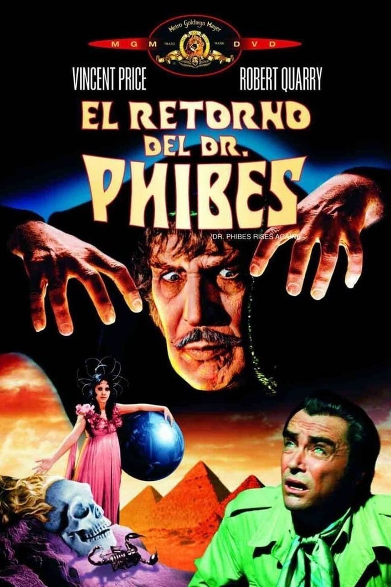 alsestayo's tweet image. #ElRetornoDelDrPhibes #DrPhibesRisesAgain #DrPhibes #VincentPrice