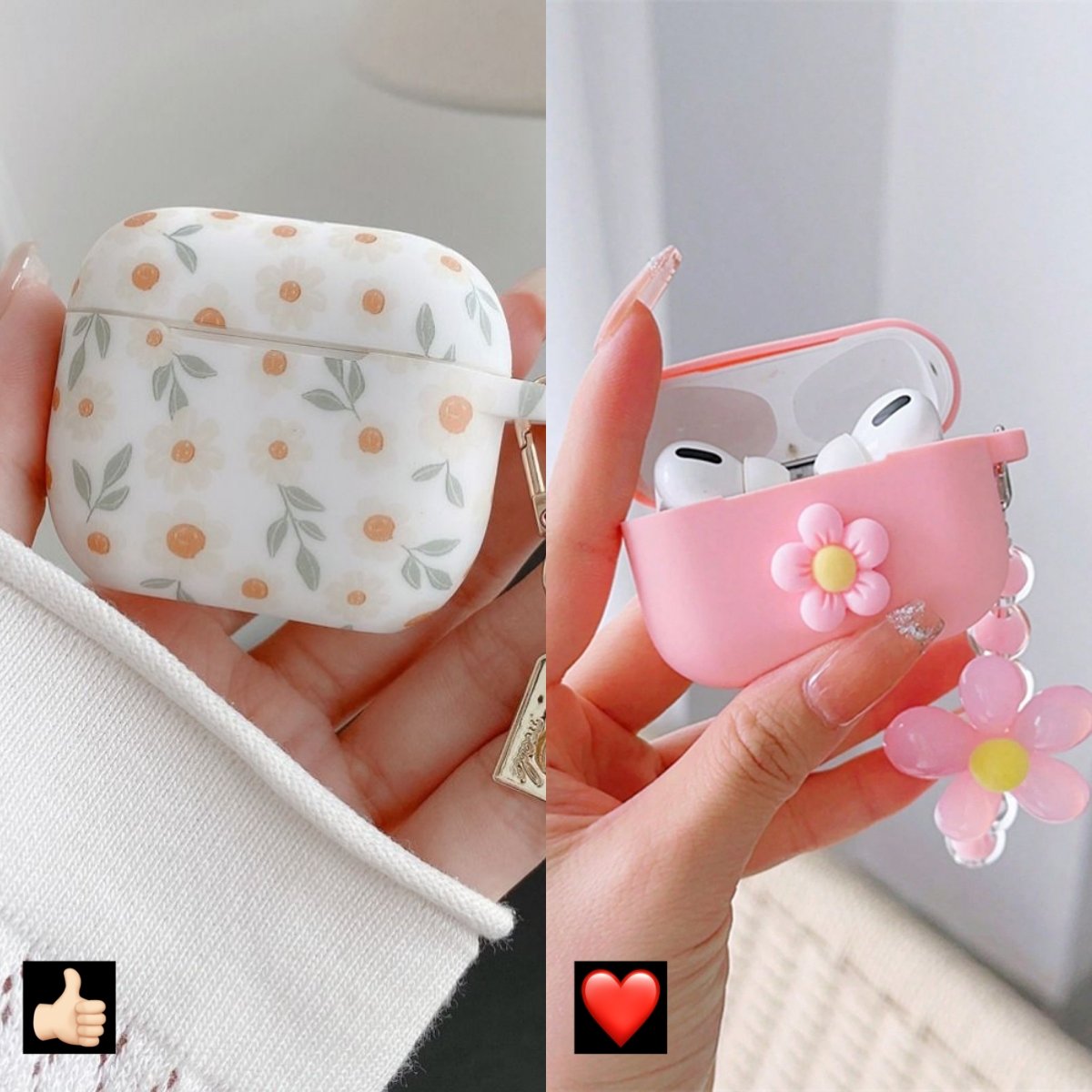 `👍🏻 or ❤️`