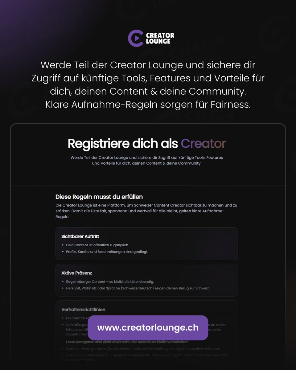 CreatorLoungeCH tweet media