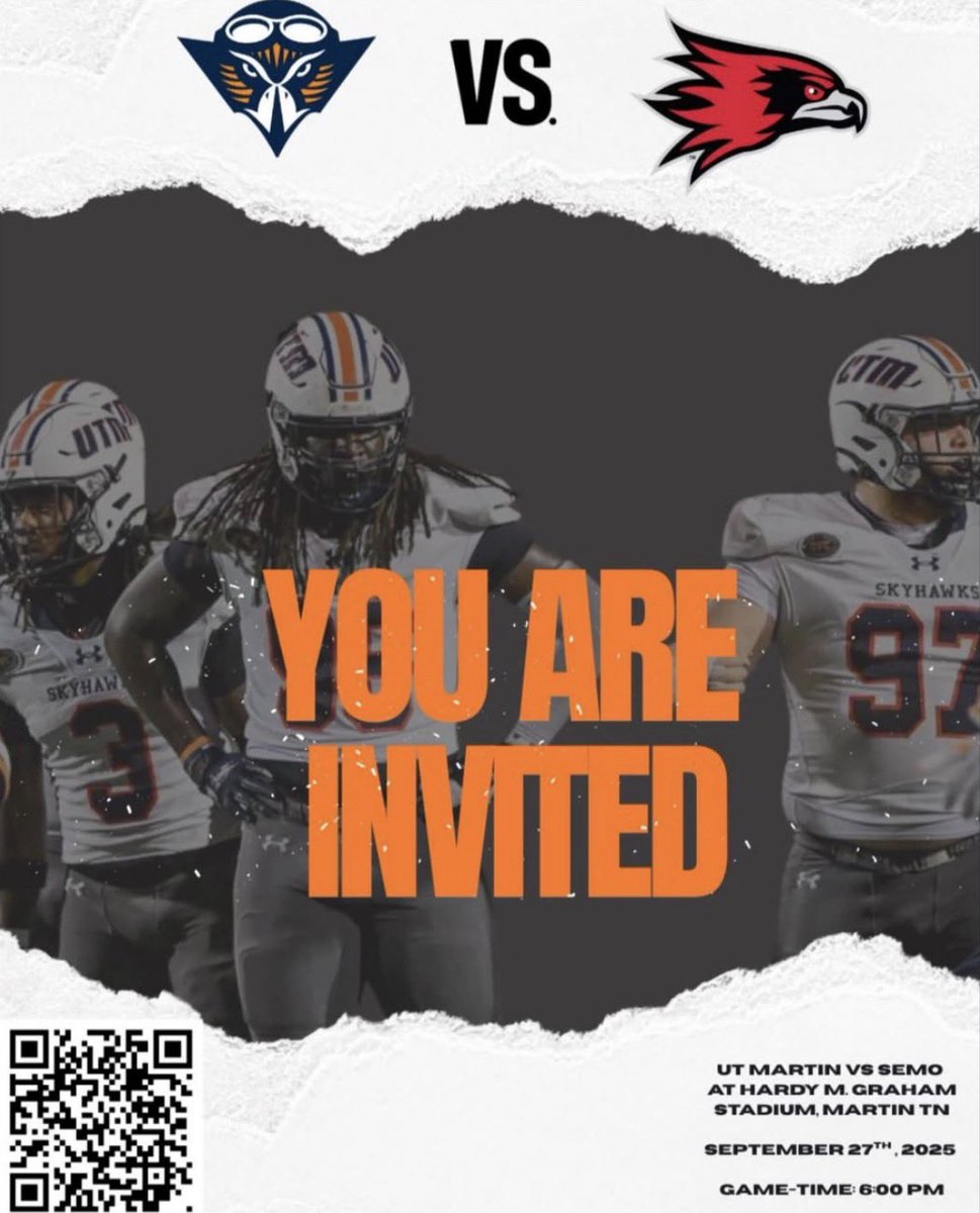Can’t wait to be at <a href="/UTM_FOOTBALL/">UT Martin Football</a> today for a great game day rivalry. Thank you for the invite <a href="/CoachRudyG/">Coach Rudy Griffin</a> <a href="/coachCEnglish/">Coach English</a> <a href="/Coach_Reeves21/">Coach Josh Reeves, M.Ed.</a> <a href="/GeauxBeaux8/">Darrell LeBeaux</a> <a href="/73_darryl/">Coach Williams jr</a> <a href="/coachBoo81/">Darius Arrington</a> <a href="/HallTechSports1/">Hall-Tech Sports</a> <a href="/GHallford_SnC/">Gavin Hallford</a> <a href="/ScoutFball/">Larry Rudolph</a> <a href="/AL7AFootball/">Alabama7AFootball</a> <a href="/TDAlabamaMag/">Touchdown Alabama</a>