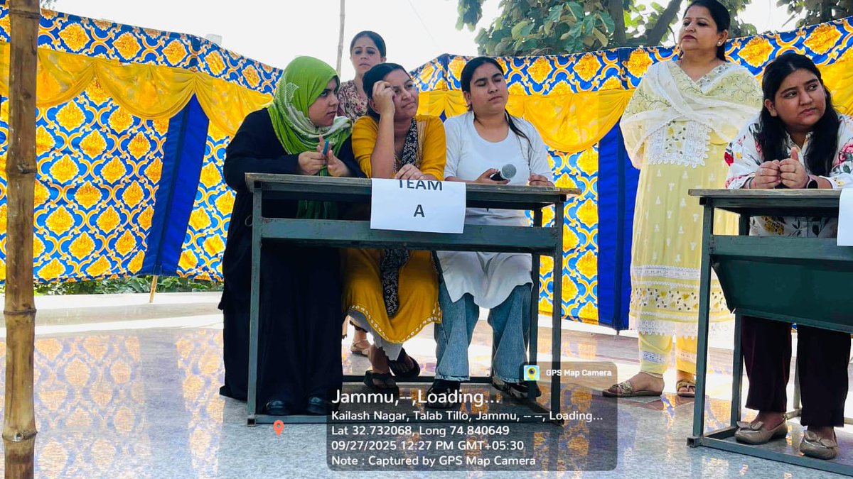 itiJammu's tweet photo. 🌟 Seva Pakhwada 2025 🌟
🎭 Culture met 🧠 Quiz → 💃🎶📚🤝
✨ Talent, knowledge &amp; unity celebrated 🏆👏
#SevaPakhwada2025 #CommunitySpirit
@dmjammuofficial  @directorskilljk  @SkillJK https://t.co/TTvEzXkIKZ