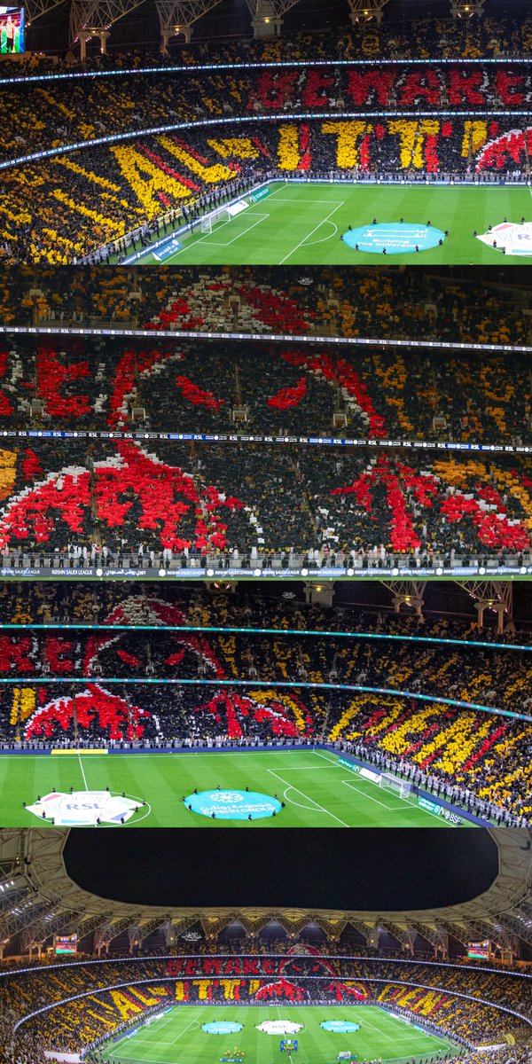 الرقم الصعب مدرج الذهب ☝️💛