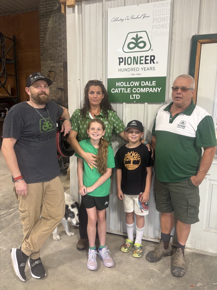 Our family is proud to have represented ⁦<a href="/PioneerSeedsCA/">Pioneer Seeds Canada</a>⁩ for over a quarter of this time #Pioneer100