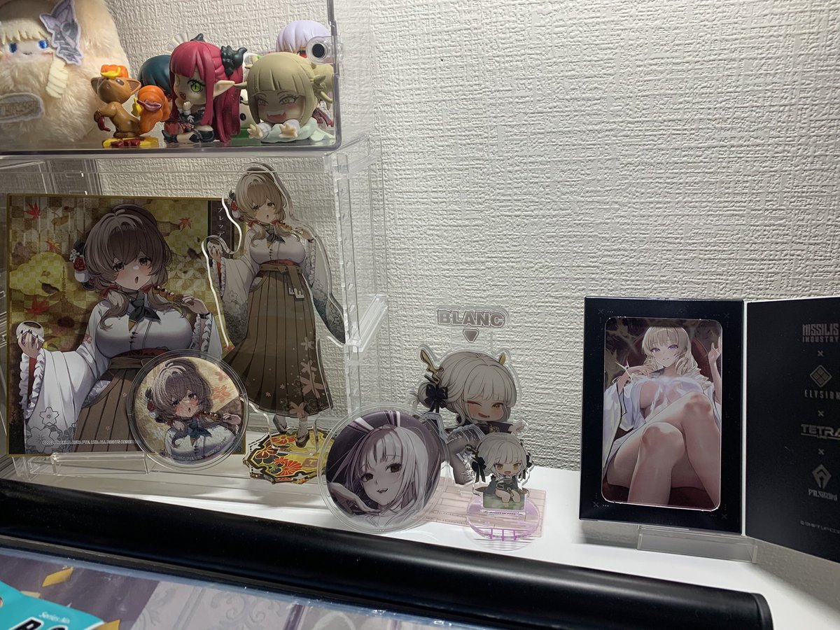 友人からお譲りしてもらった、
推しちゃんが、
本日も可愛くて困っております。

# 現場からは以上です。