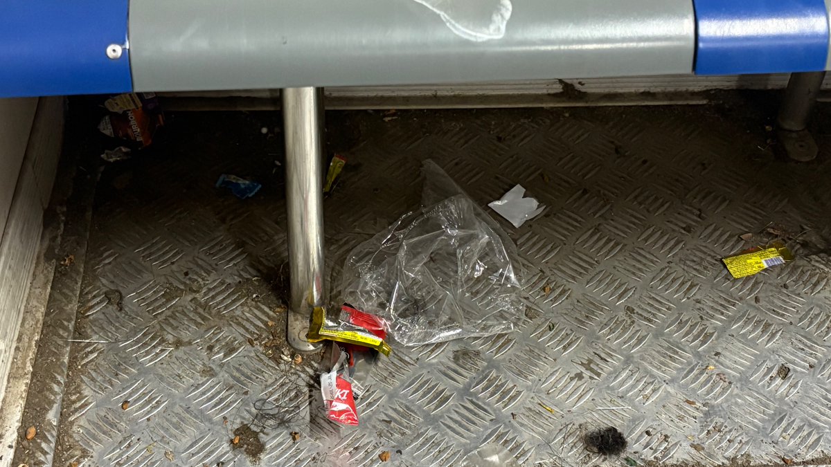 Train just left CST and the filth makes it feel like I’m travelling inside the garbage bin. 

When will cleanliness be more than a slogan? 🚆🗑️ (Swach Bharat Abhyan)

#IndianRailways #mumbailocal <a href="/mumbailocalmeme/">#Mumbailocal</a> 

<a href="/RailMinIndia/">Ministry of Railways</a> <a href="/SwachhBharatGov/">Swachh Bharat Urban</a> <a href="/narendramodi/">Narendra Modi</a>
