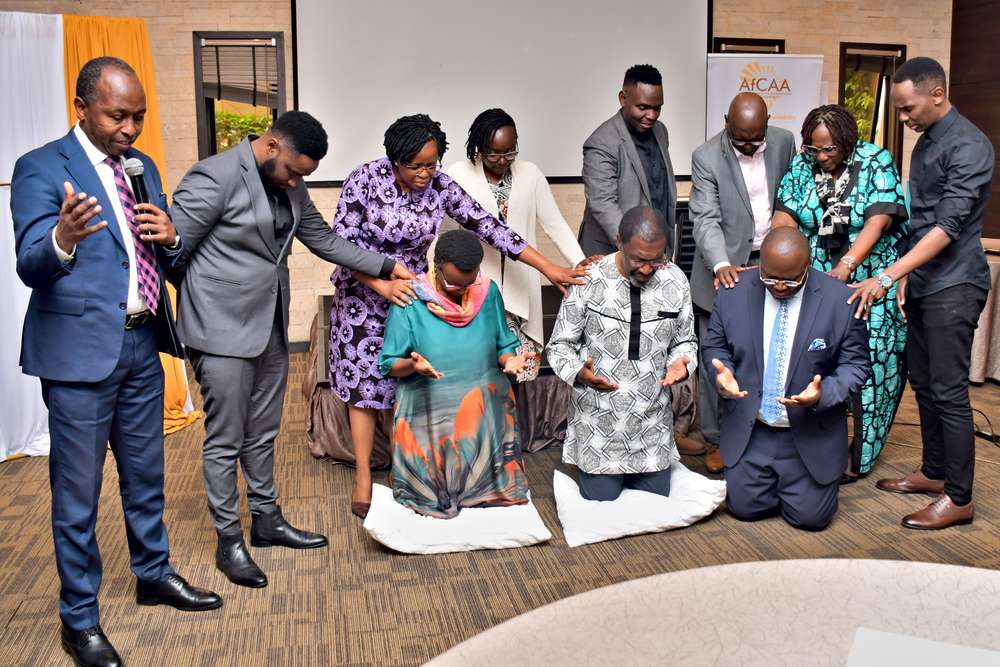 AfCAAOrg's tweet photo. We are grateful to God for AfCAA’s event. We celebrated the launch of FOUR impactful books (The Choice, The Council, The Sower, Trust) and officially welcomed our new Chairperson, Rev. Kwame Rubadiri, and Executive Director, Mrs. Pauline Kamau-Kimani.
#EnhancingAccountability https://t.co/IUYi6YhFk5