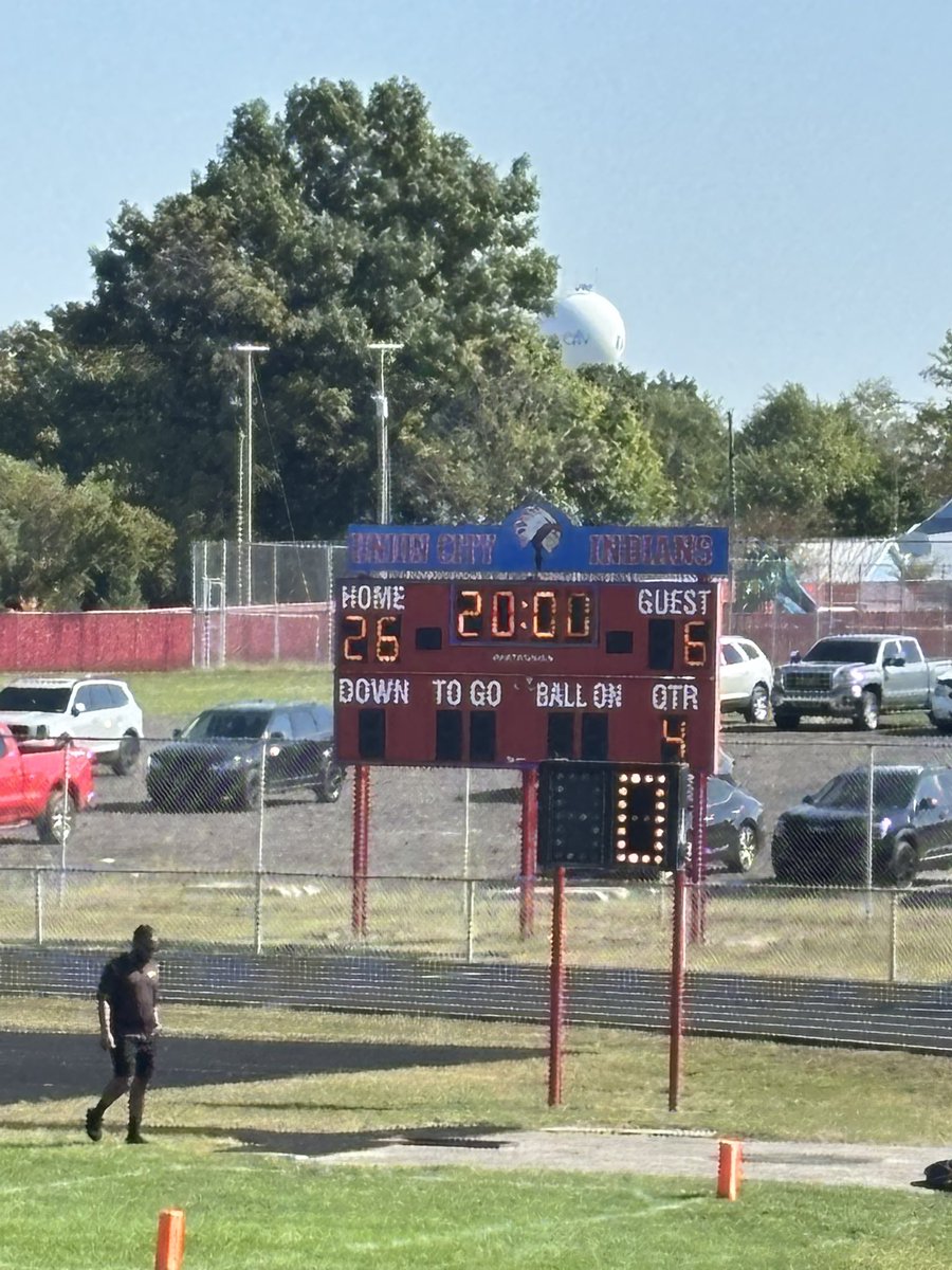 Warriors (5th &amp; 6th) wrap up their season! Great win today &amp; Great job boys! Thank you <a href="/WesDelFootball/">Wes-Del Football</a> coaches and staff for providing this opportunity! <a href="/WesDelAthletics/">Wes-Del Athletics</a>