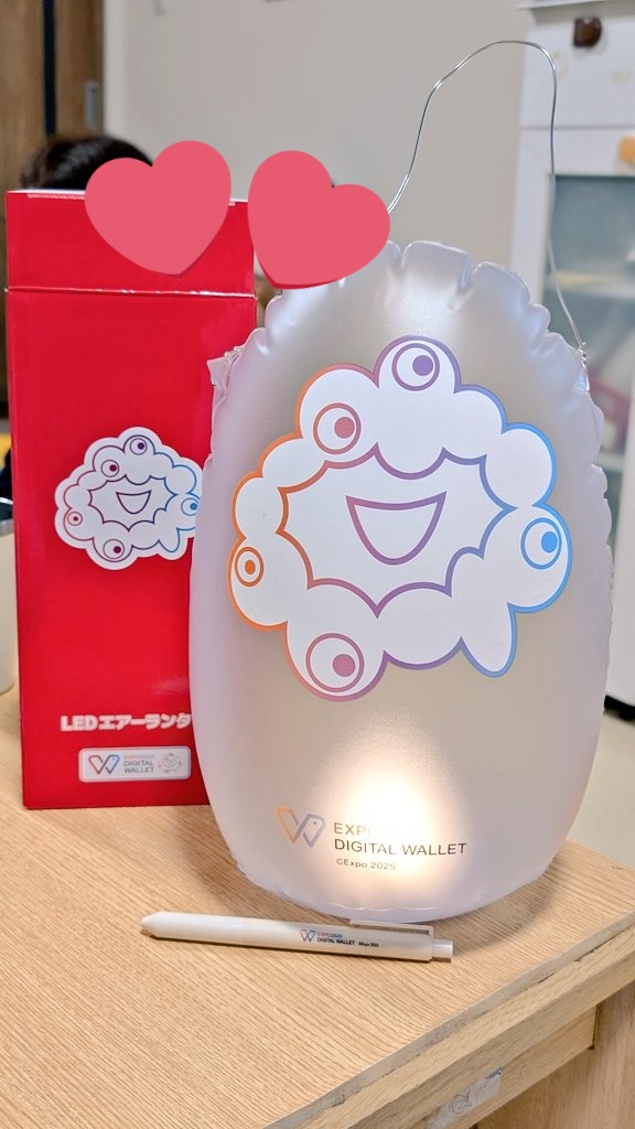 LEDエアランタン ミャクミャク ミャクポ えもん・ザ・えもん on X