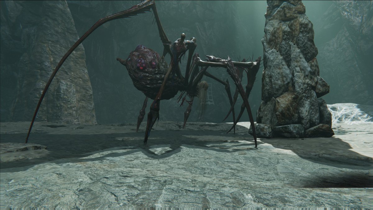 its__Rift's tweet image. One of the few pics of the Spidussy in Iron River.
I've been hunting Arachsiam for a while and snagged a picture before she saw me.
Stay safe in the wasteland..
#OnceHuman #zonefeed #wastelandliving