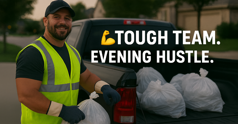 ValetLivingJobs's tweet photo. Evening Side Hustle Alert!

Own a pickup? Put it to work as a Service Valet. Collect trash &amp; recycling from apartment homes in the evenings and earn extra income.

- Convenient evening schedule
- Steady, reliable hours
- Your truck. Your paycheck.

Apply now!