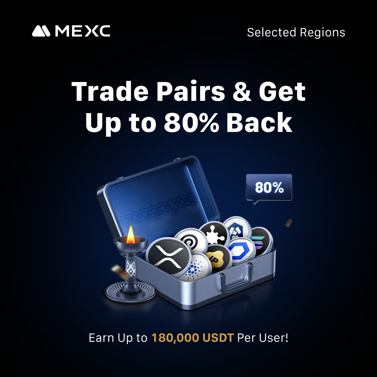 aksh_sh071's tweet image. 🚀 Why pay more?
MEXC = 80% cashback + 180,000 USDT rewards 💎
New users = 100% first trade covered ✅

👉 Join now:
mexc.co/en-IN/campaign…

#TradeToWin #CryptoBonus #BTC #XRP