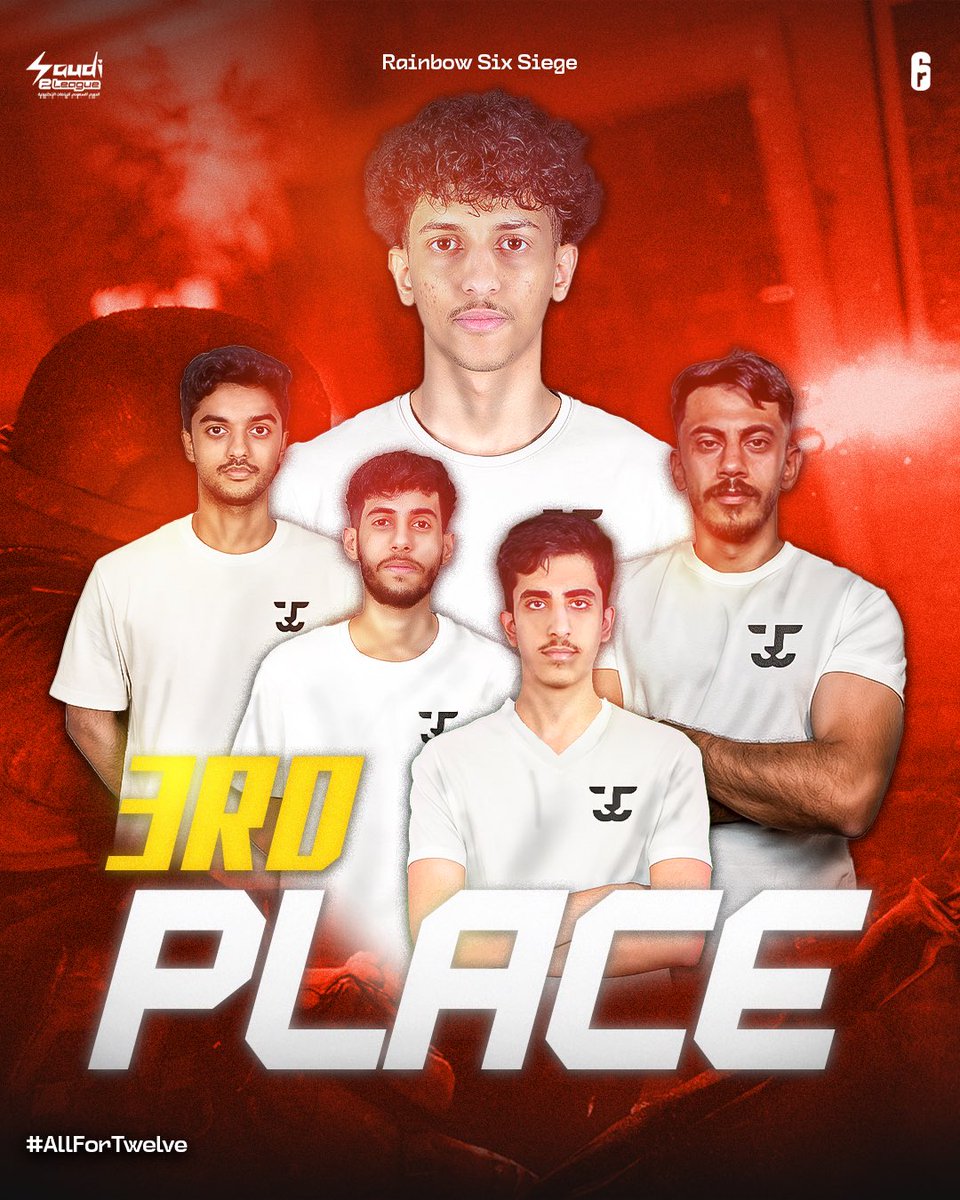 نحقق المركز الثالث في الفاينل ميجور بعد أداء رائع ومشرّف من لاعبينا🥉

<a href="/SkRoyale1/">Royale | Baraa</a>
<a href="/psychoTr8/">Tr|تركي فارس</a>
@majed_almajed9
@xViita
@w1ngs33
<a href="/JShmari/">jeff 🇮🇶 🇸🇪</a>
🧠 <a href="/RmsH_jRboo3/">RmsHjRboo3</a> 
👨‍💼<a href="/3BDullahEs/">Sh4nKs’☤</a> 

نتمنى لفريقنا التوفيق في البطولات القادمة!

#AllForTwelve <a href="/saudieleagues/">SA</a> #R6S