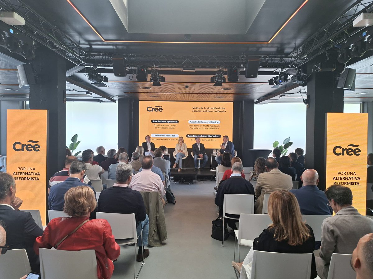 💥 Es un orgullo ver gente tan apasionada y comprometida por una alternativa reformista. 

💪🏻Hoy hemos vivido la primera semilla de algo que va a ser muy grande. Gracias a todos los participantes y asistentes de este encuentro!