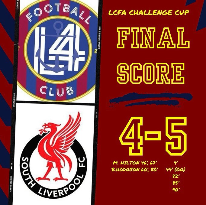 Gutted to come away with nothing especially fighting back to put ourselves in a strong position with 10 minutes to go. Showed character today though &amp; can take positives competing against a very strong physical side. #L4 ⚓️ <a href="/LCPL2012/">Liverpool CPL</a>