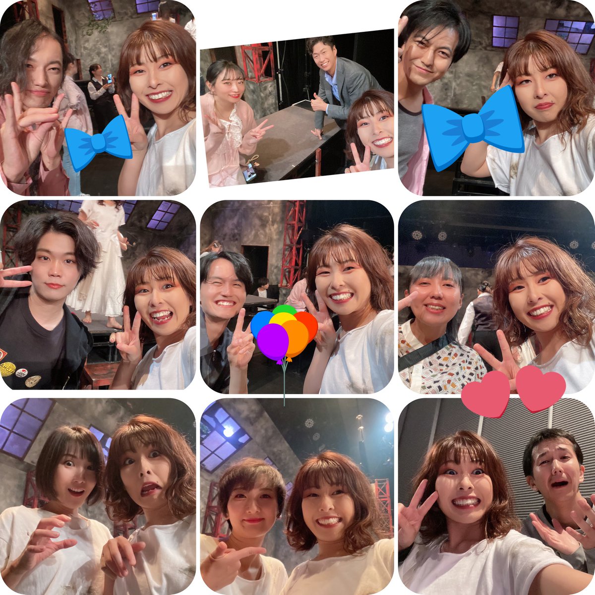 皆さんほんとに愉快で素敵な方々。
明日で終わり。
寂しいですが、千秋楽も楽しむぞ！
#元素m