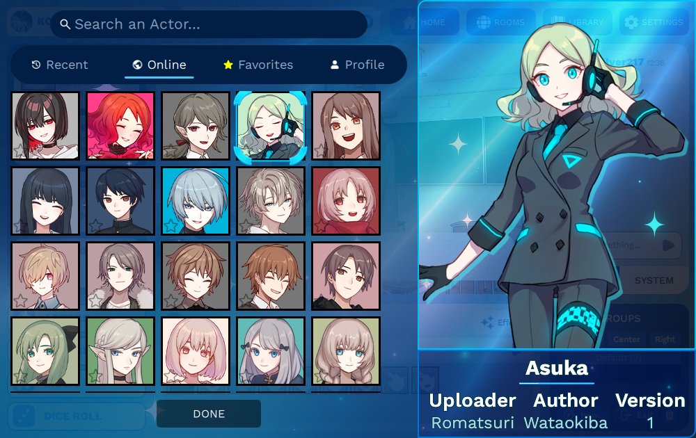 Actor Select: A Social Haven tweet media