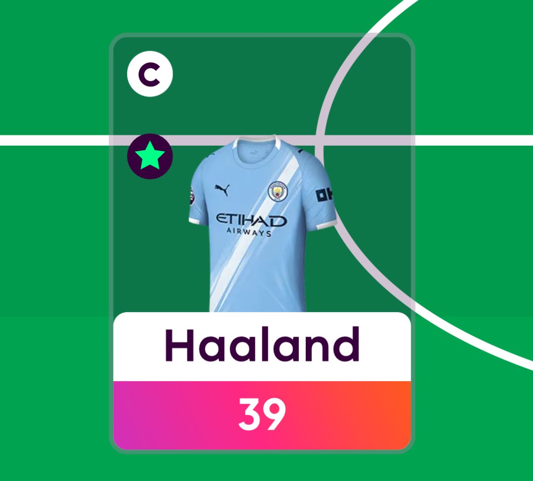 FFH_HQ's tweet image. Erling Haaland Triple Captain

2 Goals
1 Assist

48 points

Hit like if you won this week😍