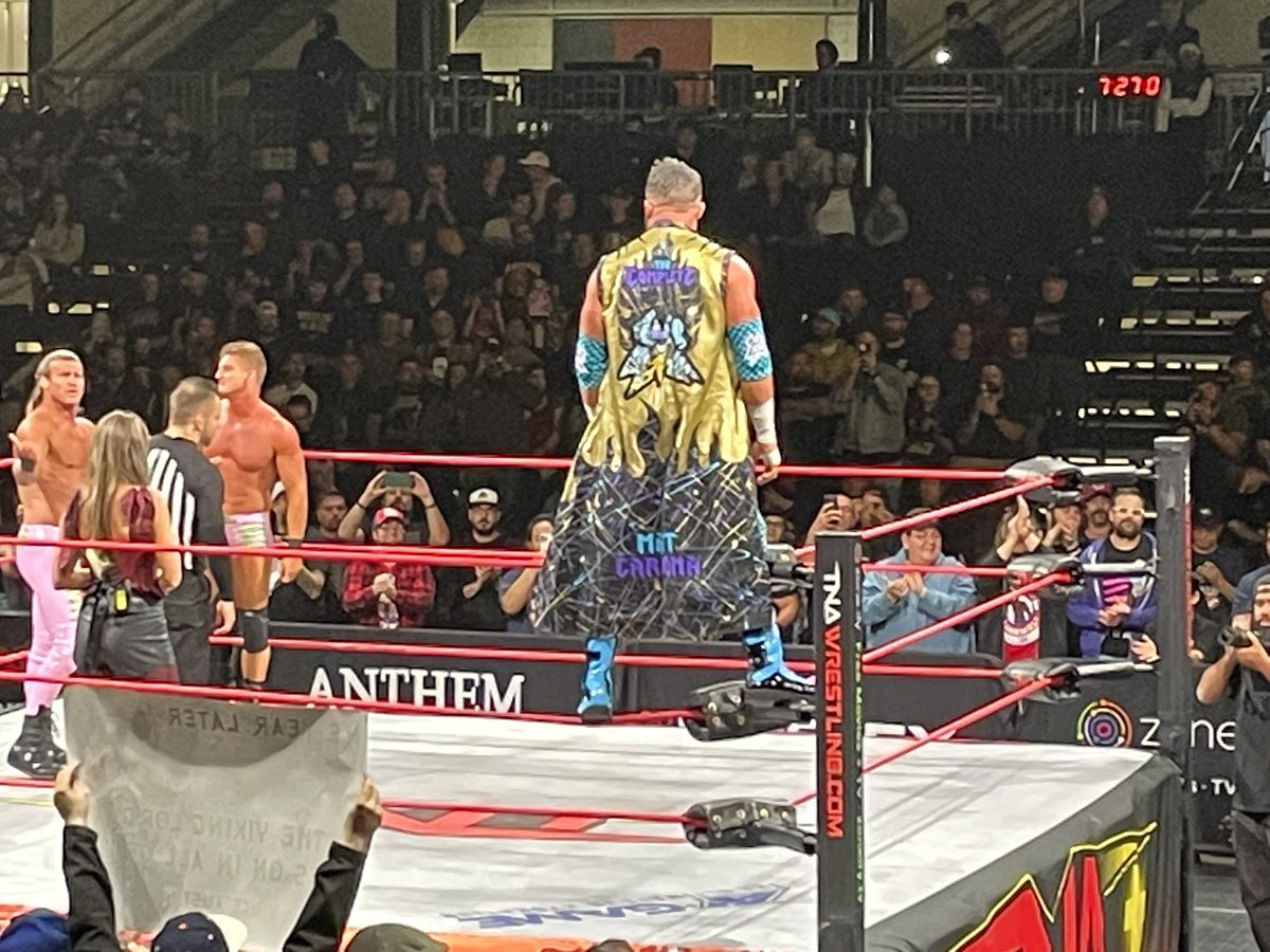 RyanDooks's tweet photo. Made the drive up to Edmonton to see #TNAVictoryRoad and one of my favourites @TheMattCardona who had the place rocking! #TNAWrestling #TNA @ThisIsTNA https://t.co/kRowOV2pSb