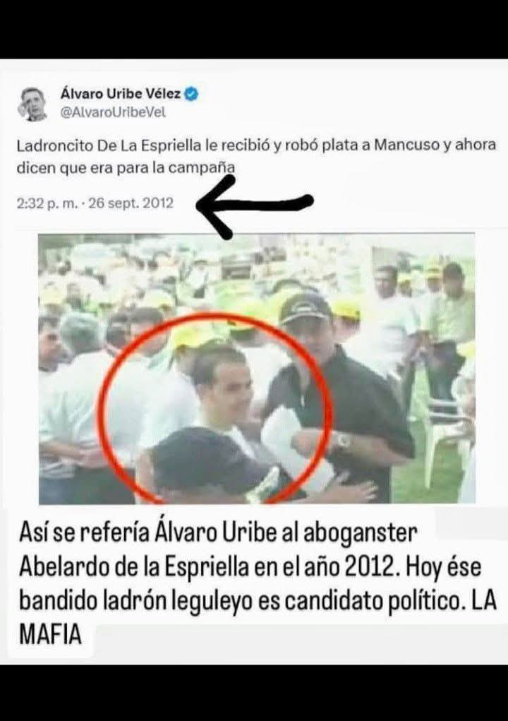 delicyus83's tweet photo. @AlvaroUribeVel Definitivamente ninguno tiene sangre en esa hijuputa cara, gas!!! https://t.co/oNlDrgaupT