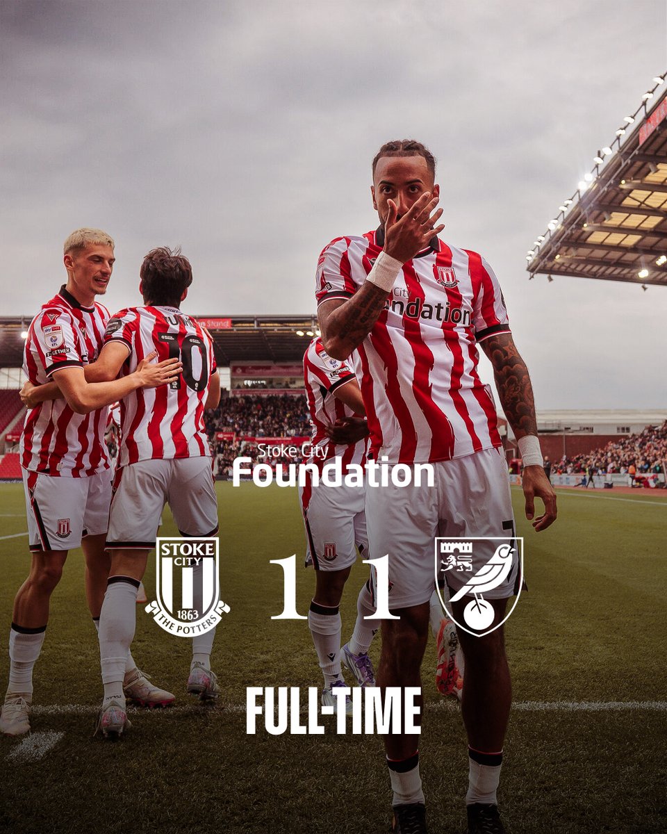 stokecity's tweet photo. City relentlessly pressed for a winner, but it's a point apiece in ST4. https://t.co/hMFmrftrEa