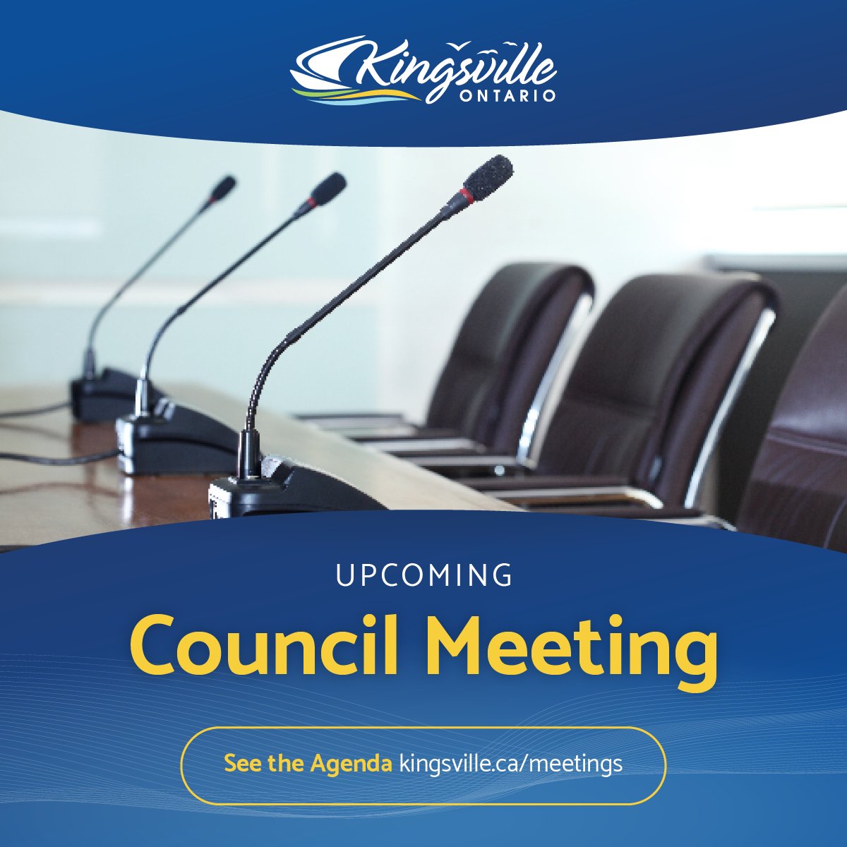 The Agenda for the Monday, September 29, 2025 Council Meeting is now available on our website. Join us in person at the Unico or watch via the livestream.
kingsville.ca/meetings