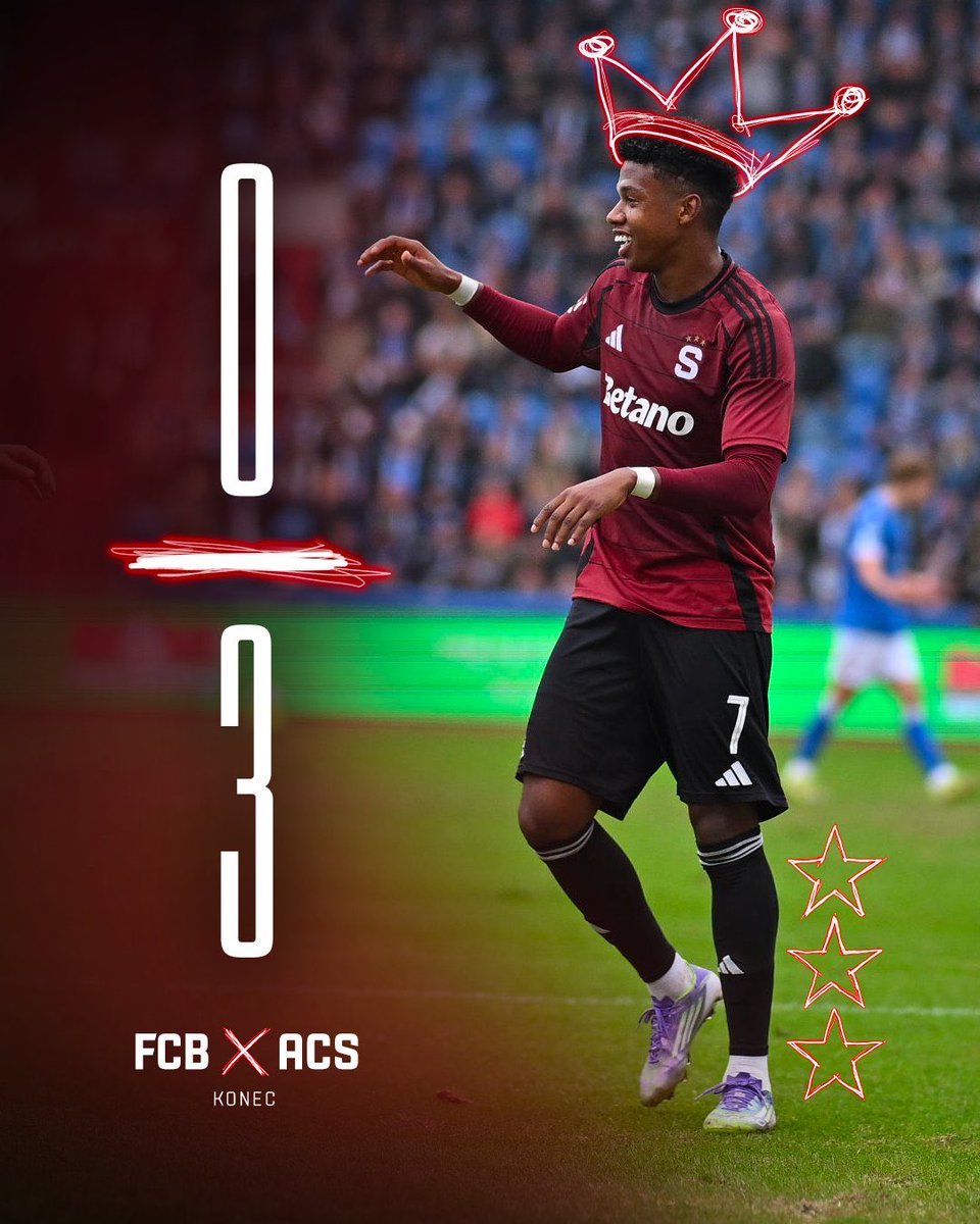 Victoria del Sparta Praha. Los Espartanos van de líderes en la Liga Checa.