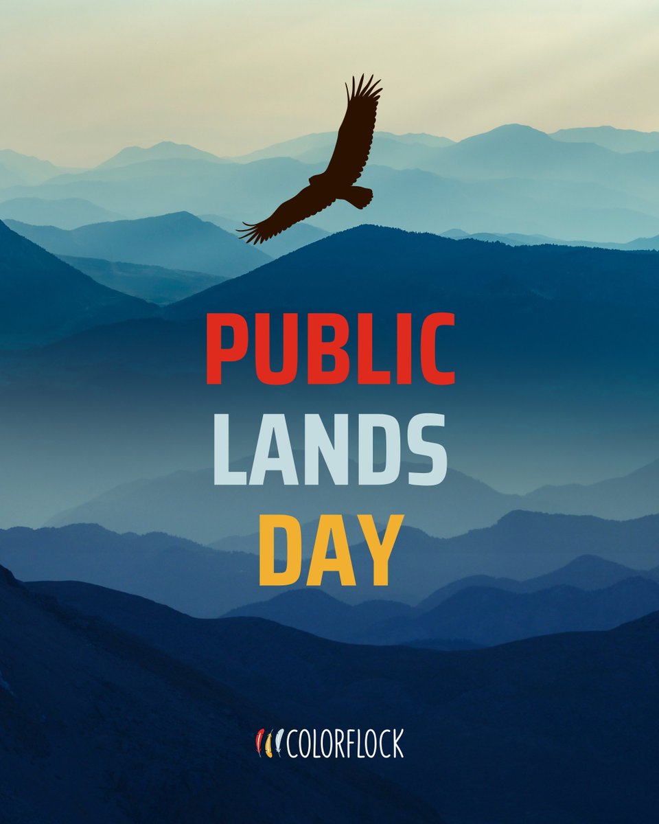 It's National Public Lands Day! Celebrate with 15% OFF your Colorflock order - this weekend only.

Use code PUBLICLANDSDAY at checkout for 15% off your order - no minimums at colorflock.com

And don't forget to get outside and look at birds :)

Happy birding!