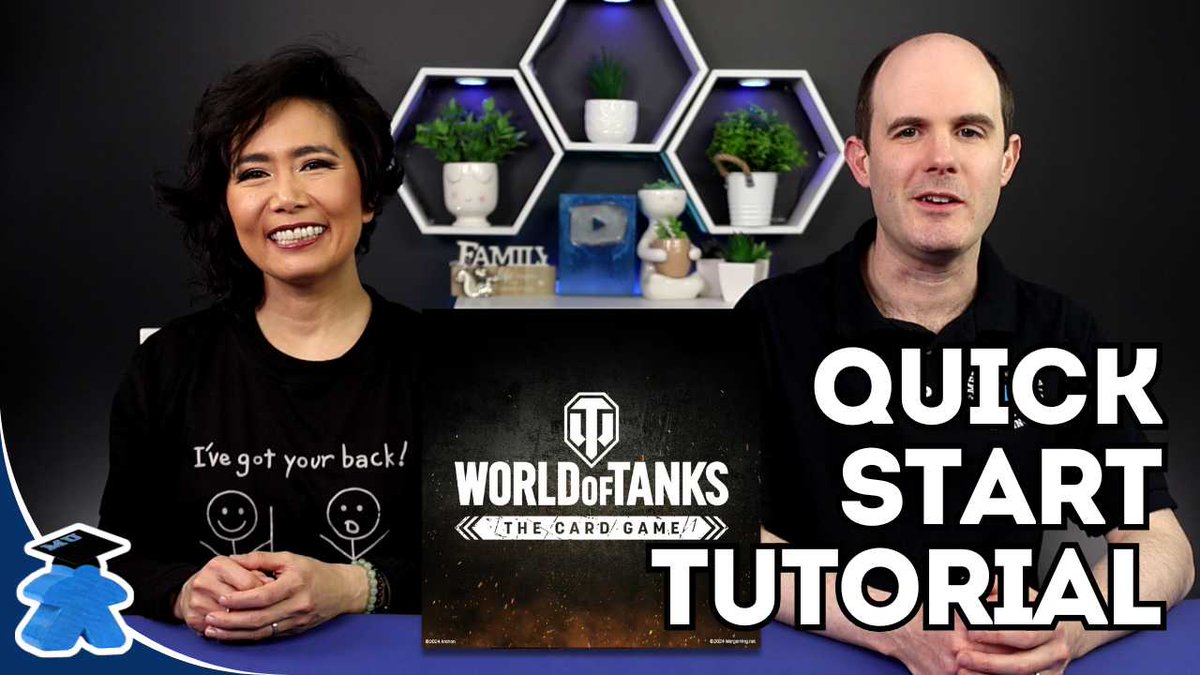 Here's the card game version for #WorldOfTanks video game, #WorldOfTanksTheCardGame. Here's Tarrant's Quick Start Tutorial video, play in 9 minutes 🙏😃
youtu.be/-RfEqirz53c
<a href="/StudioArchon/">Archon Studio</a>