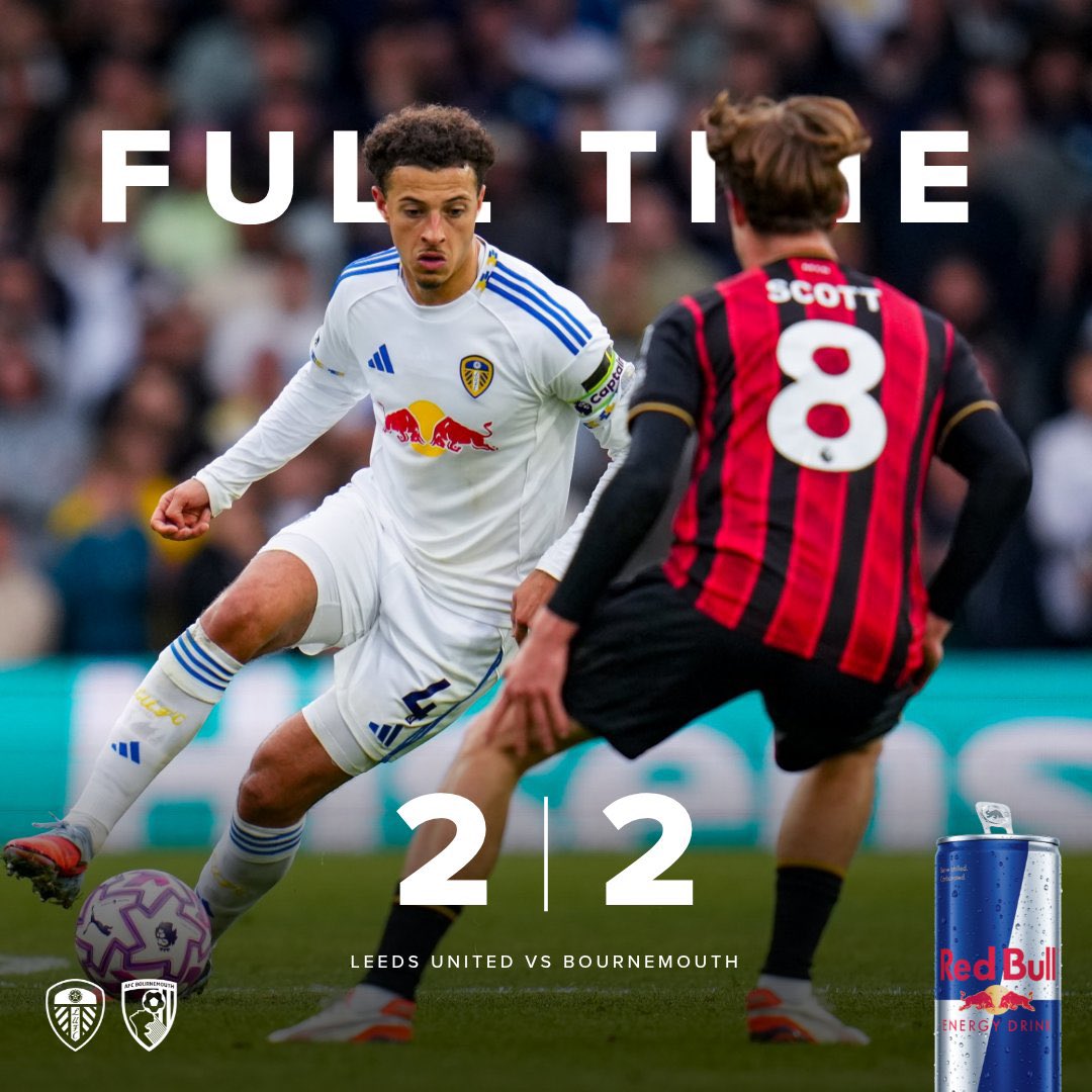 Leeds United vs AFC Bournemouth

Top 5 Talking Points:

- Substitutions turn out costly in draw
- Gudmundsson = Mr Consistent
- Early misses by DCL an issue
- Late heartbreak yet again as Leeds struggle to see off ANOTHER game
- 8 points from 6 games enough to stay up ✅

#lufc