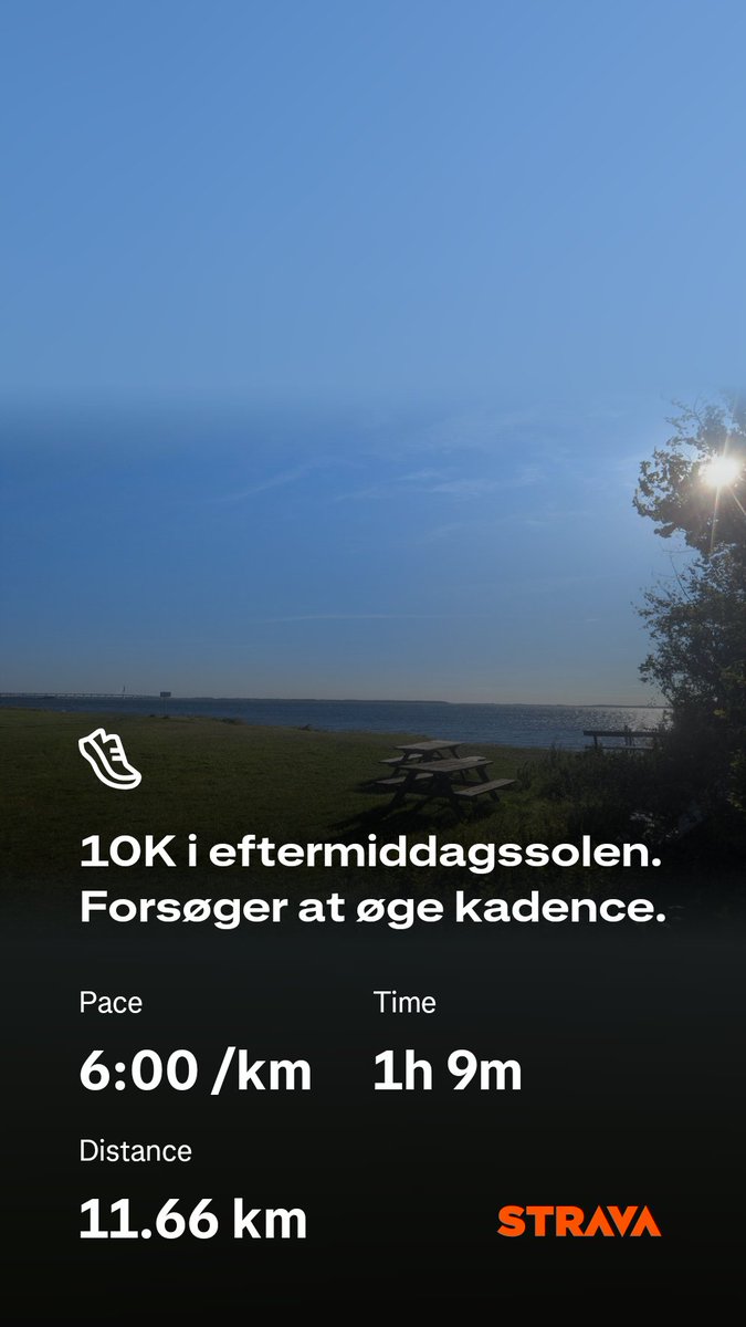 Eftermiddagstur i sol &amp; blæst 💨
#twrundk

Check out my run on Strava: strava.com/activities/159…