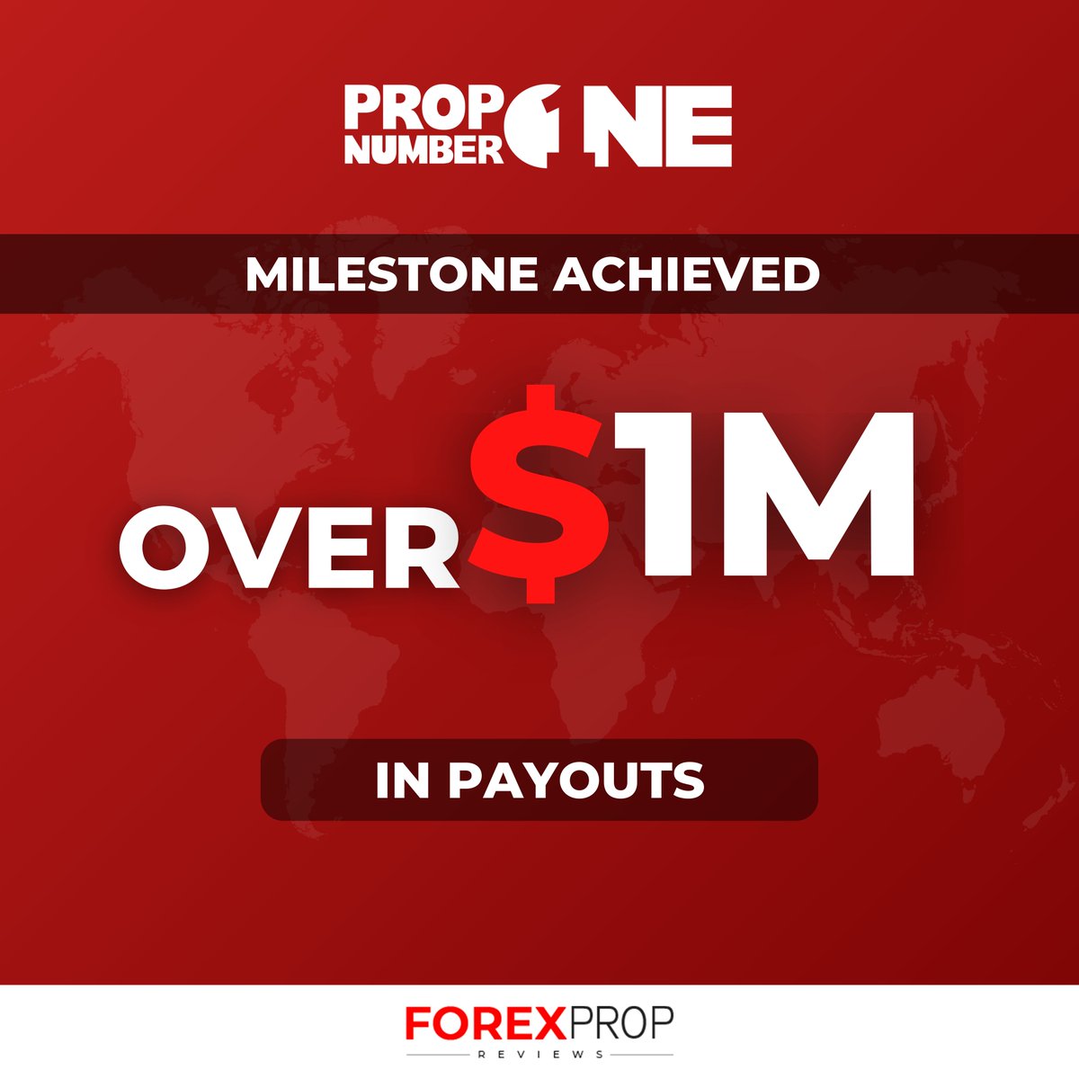 📊 Milestone Unlocked at Prop Number One
They’ve surpassed $1,000,000 in total trader payouts! 🌟 A big step showing the strength of their global trader community &amp; commitment to consistent rewards. 🚀
#PropNumberOne #PropTrading #ForexPayouts #TradingSuccess