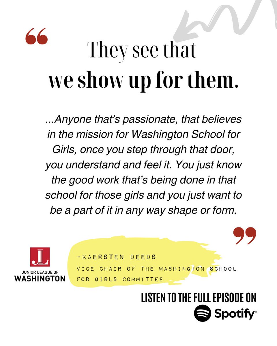 How can we help D.C. elementary students build confidence through learning? 
In our latest episode, we hear from the Washington School for Girls Committee &amp; Reading All Stars Committee.
Listen now on Spotify➡️tr.ee/iyLOGn