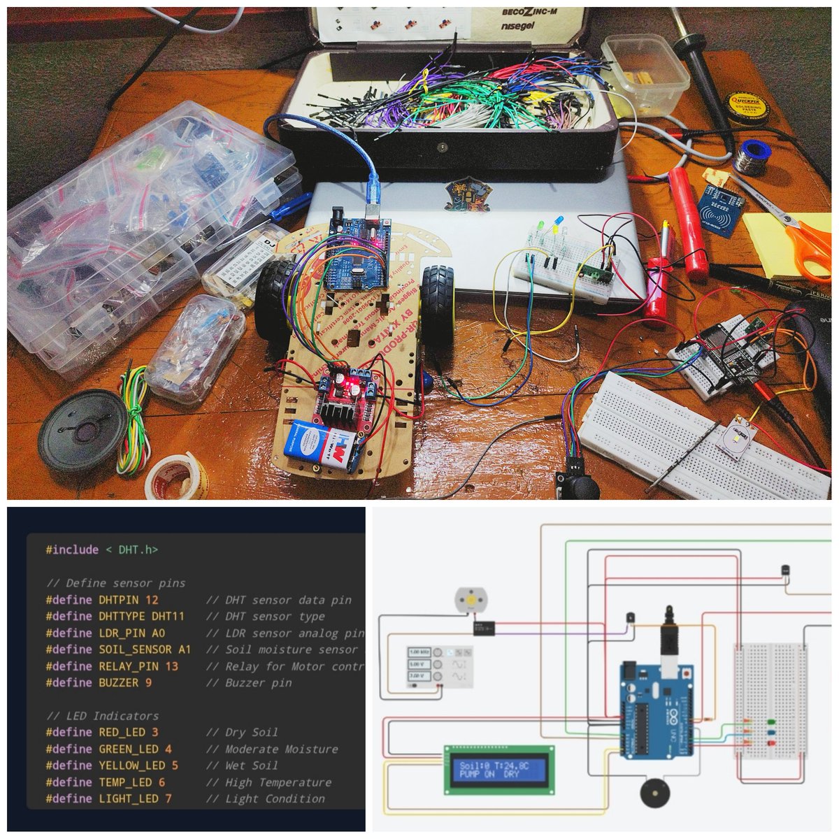 Sili_Logic's tweet image. Day 0 of #CircuitAndCode

For the next 50 days, I will explore Arduino, ESP32, Hardware, Sensors, Actuators, &amp;amp; Programming them with simple code.

#Arduino #ESP32 #IoT #Electronics #Coder #Maker #DIY #STEM #Programming #Sensors #Actuators
