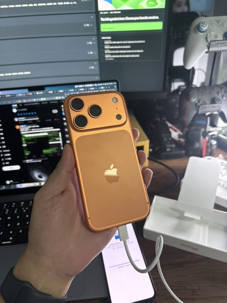 wangrongding's tweet image. 小猫最近非常乖，奖励它一部手机🥳