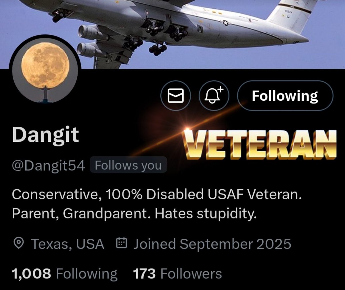 ๐๐ชฝBadGirl๐ฆฉ๐ฆฉ (@bghatestrains13) on Twitter photo Happy Saturday ๐ ๐ 
Let's help this Air Force Veteran "Dangit" find some more followers โ
๏ธโป๏ธ๐ค ๐ฅ
                    ๐๐๐๐๐
โจ๏ธ๐บ๐ฒโจ๏ธ๐ฅ<a href="/Dangit54/">Dangit</a>๐ฅโจ๏ธ๐บ๐ฒโจ๏ธ 
                    โ๏ธโ๏ธโ๏ธโ๏ธโ๏ธ Happy Saturday ๐ ๐ 
Let's help this Air Force Veteran "Dangit" find some more followers โ
๏ธโป๏ธ๐ค ๐ฅ
                    ๐๐๐๐๐
โจ๏ธ๐บ๐ฒโจ๏ธ๐ฅ<a href="/Dangit54/">Dangit</a>๐ฅโจ๏ธ๐บ๐ฒโจ๏ธ 
                    โ๏ธโ๏ธโ๏ธโ๏ธโ๏ธ
