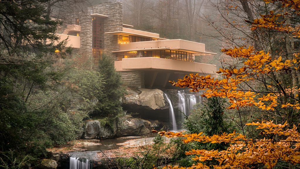 Fallingwater. Frank Lloyd Wright. 1937.
Photo: Andrew Pielage.